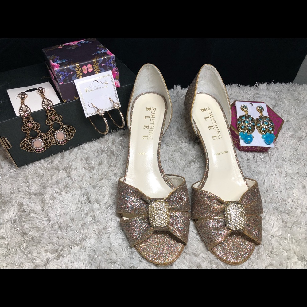 Something Bleu open toe heel Shoes